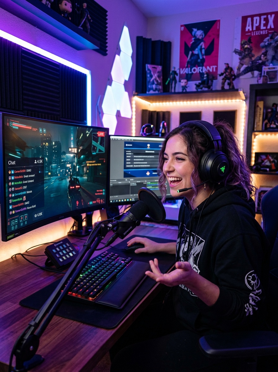 Gaming AI influencer